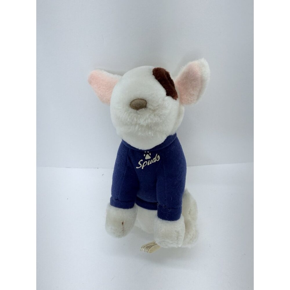 Vintage 1987 Spuds Mackenzie Plush Stuffed Animal Dog Bud Light 6" Applause